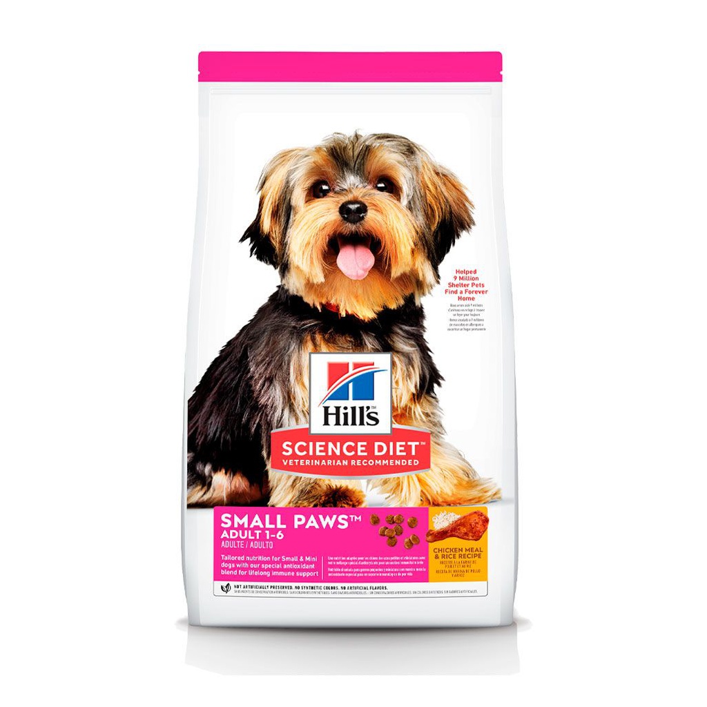 HILLS CANINE ADULT SMALL PAWS