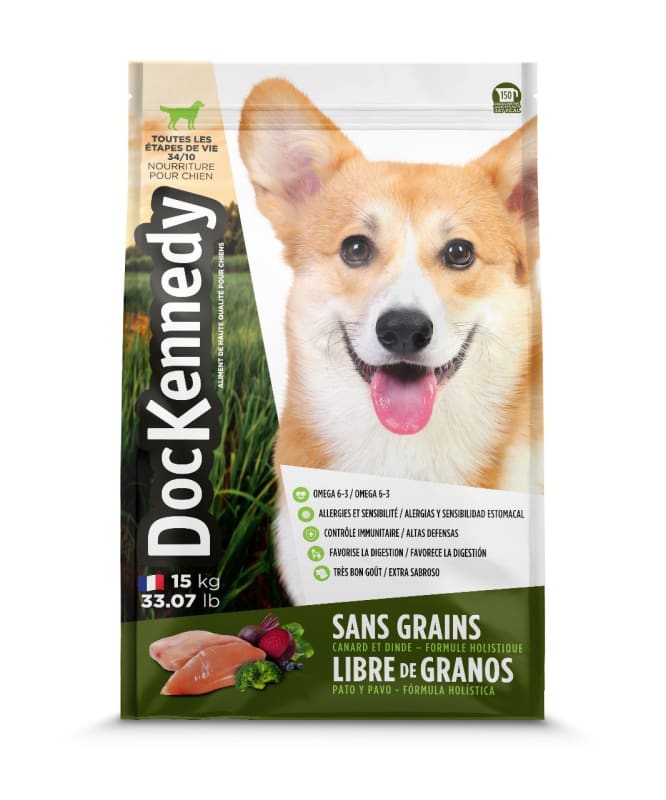 DOC KENNEDY Pato - Pavo Libre De Grano 15 KG