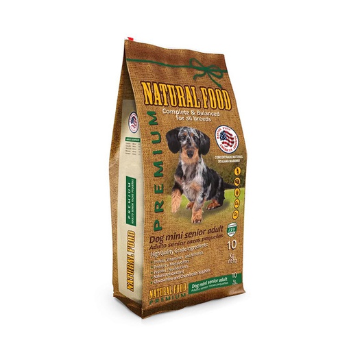 NATURAL FOOD Senior Dog - Razas Pequeñas